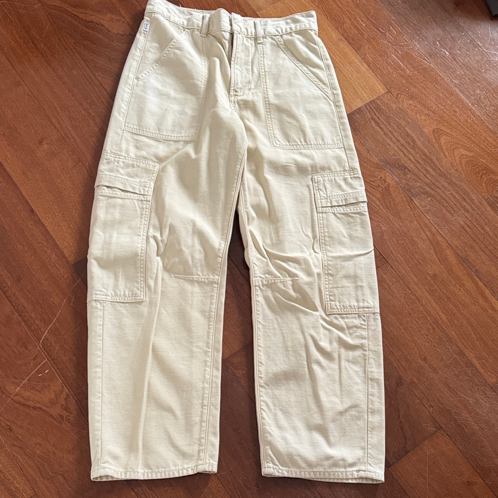 Citizens Of Humanity Cream Cargo Pants